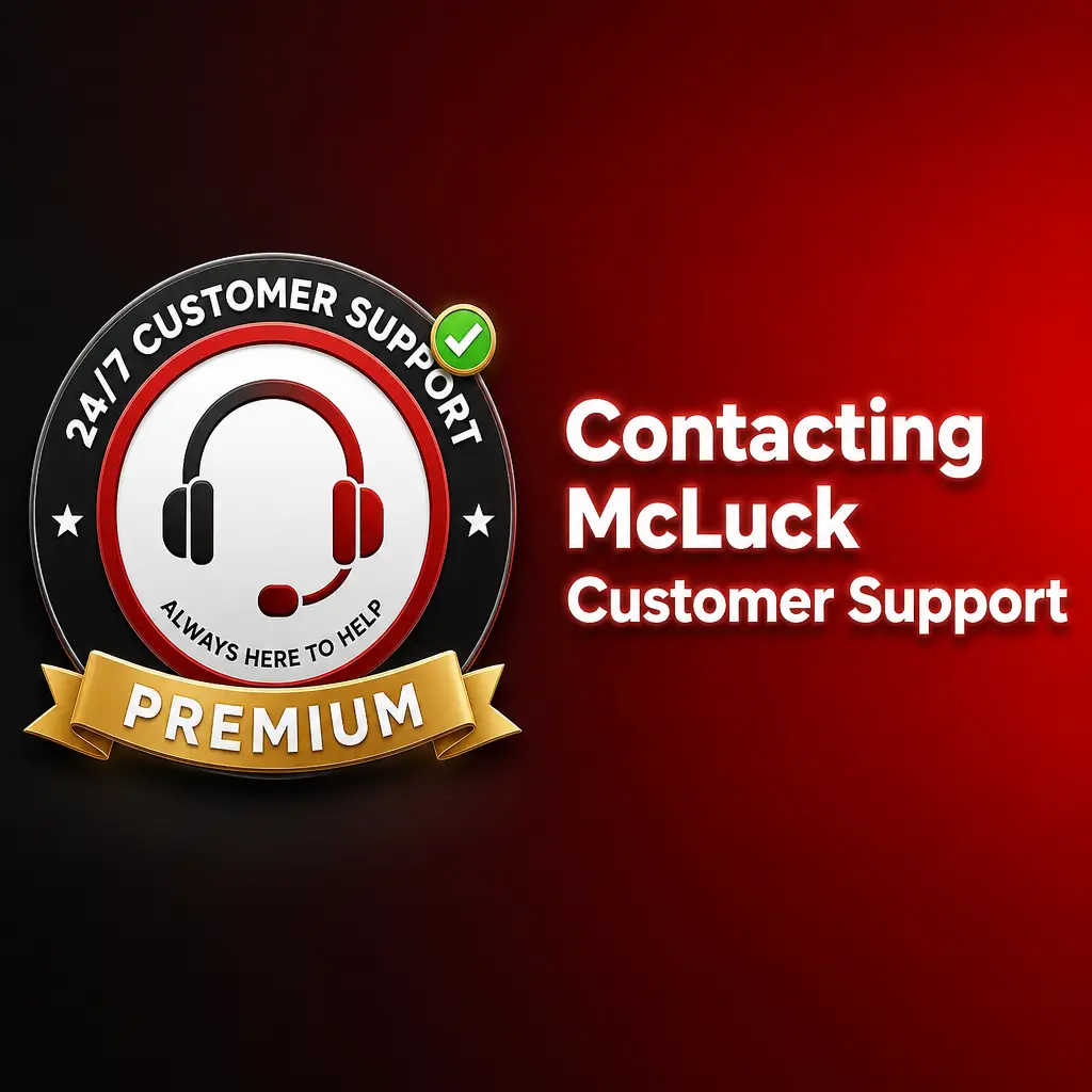 Contacting McLuck Customer Support